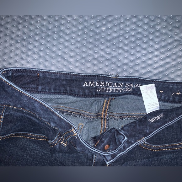 America Eagle jegging dize 4 blue Jean - Picture 4 of 4